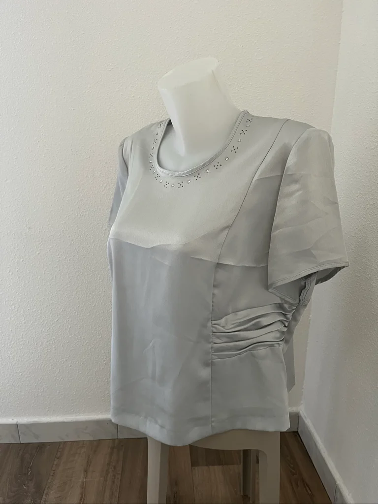 Satin touch blouse size 52 – photo 2